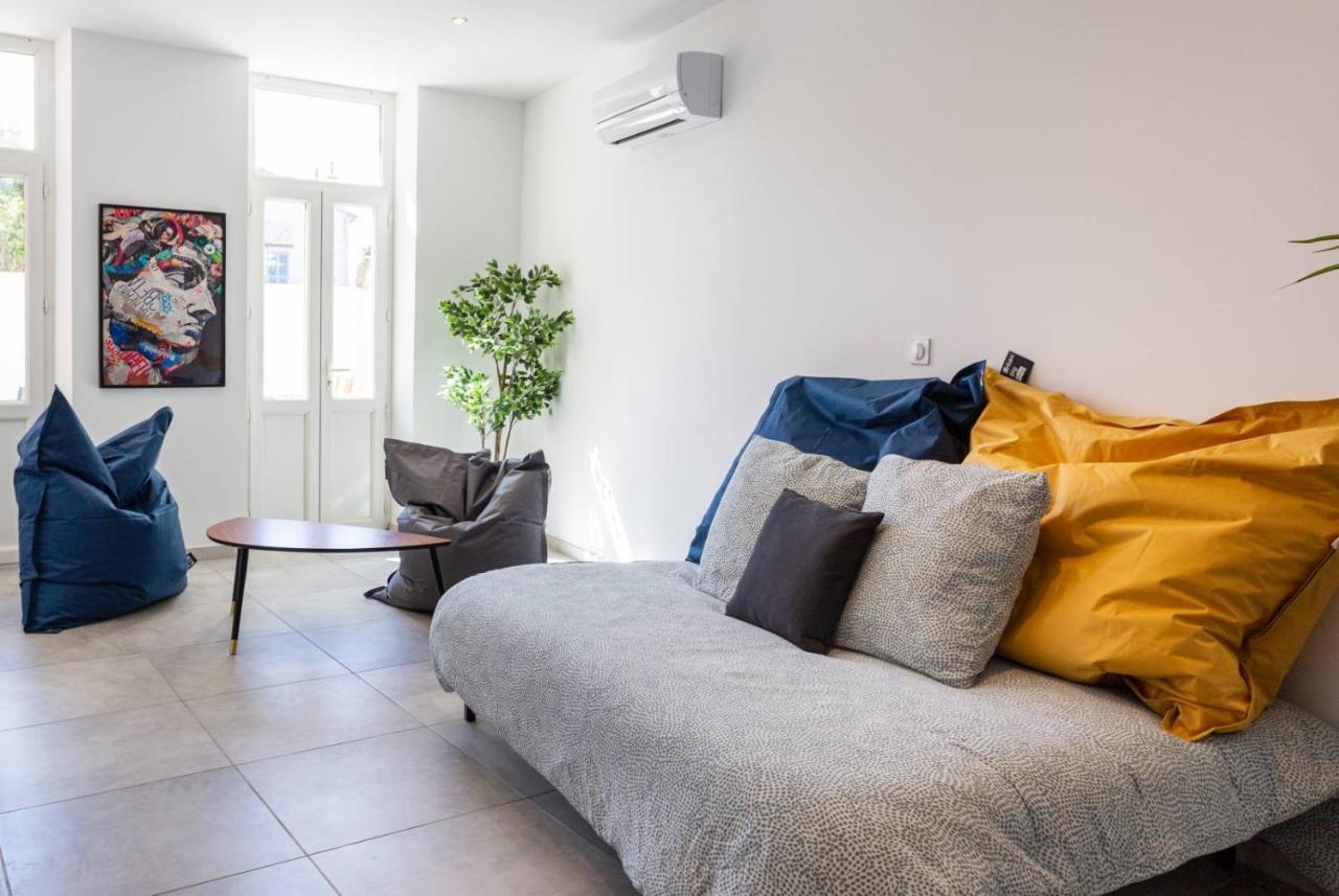 Maxbnb - Climatise - Grand Studio 37M2 & Terrasse 30M2 - Est ตูลง ภายนอก รูปภาพ